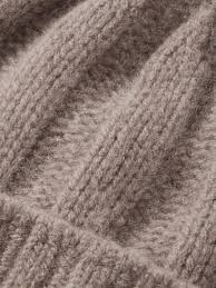 beams plus ribbed cashmere beanie in