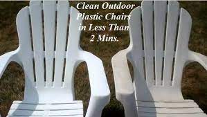 plastic patio furniture