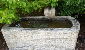 Antique Stone Basin Euro Style Water