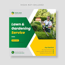 Lawn And Gardening Service Social Media