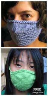 Finally, a face mask that fits, doesn't make me feel ill (i. Knit Face Mask Free Knitting Pattern And Paid In 2020 Crochet Faces Knitting Knitting Patterns Crochet Faces Crochet Mask Free Knitting