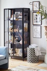 Ikea Milsbo Display Glass Door Cabinet