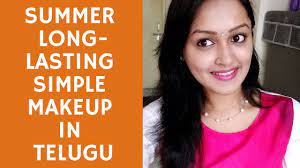 summer longlasting simple makeup in