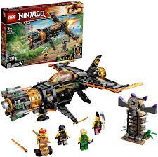 LEGO 71736 Ninjago Coles Rockbreaker Aeroplane Toy with Prison and  Collectable Figure of the Golden Ninja Kai: Amazon.de: Toys & Games