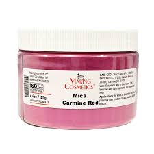 mica carmine red 210 makingcosmetics