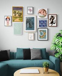 Eclectic Wall Art Set Colorful Gallery