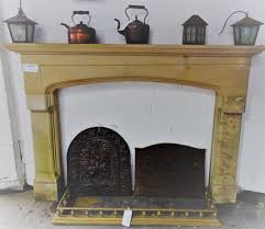 Yorkshire Stone Carved Fireplace