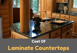 how much does laminate countertops cost