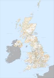 Maps of the united kingdom and the republic of ireland. Uk Political Map Royalty Free Editable Vector Map Base Maproom
