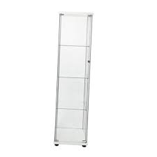 Glass Door Cabinet 4 Shelf Curio
