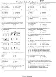 Electron configuration worksheet this worksheet provides extra practice for writing electron configurations. Part C Electron Configuration Worksheet Answers Promotiontablecovers