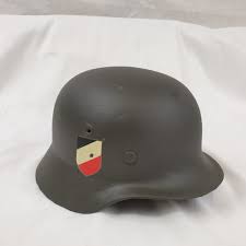 WW2 German Nazi Army Heer Double Decal M40 Helmet - Restored - Sally  Antiques