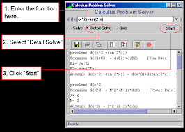 Calculus Problem Solver