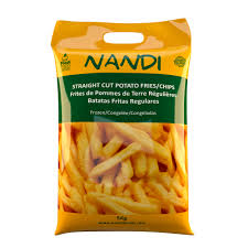 nandi frozen french fries straight