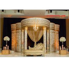 luxury asian wedding decor stage