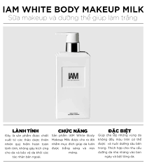 iam white body makeup milk