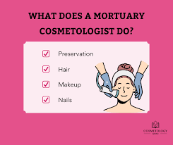 how to become a mortuary cosmetologist