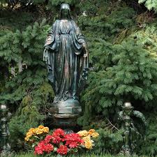 Outdoor Garden Mary Sculpture