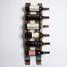 Wine Rack Wall Mounted 6 Bottle Wall