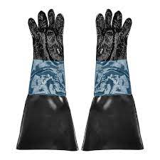 abrasive blasting cabinet gloves