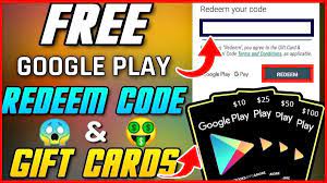 free google play redeem codes giveaway