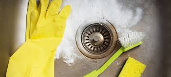 how to clean a kitchen sink drain and