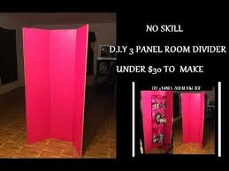 You can easily make a temporary room divider with bookcases! Diy 3 Panel Room Divider Under 30 To Make Little To No Skill Panel Room Divider Diy Room Divider Mirror Room Divider