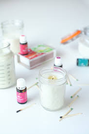 how to make candles with essential oils