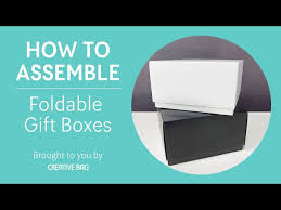 foldable gift bo how to emble