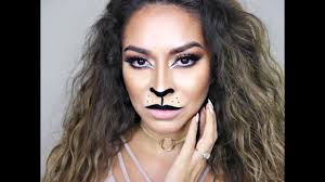 lion halloween makeup tutorial easy
