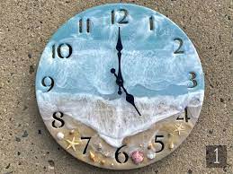 14 Beach Clock Beach Themed Clocks