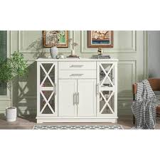 Tempered Glass Sideboard