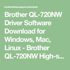 We recommend this download to get the most functionality out. Brother Ql 720nw Driver Software Download For Windows Mac Linux Brother Ql 720nw High Speed Label Printer Create Cost Effectiv Linux Label Printer Brother