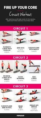 top core workouts for women at home for