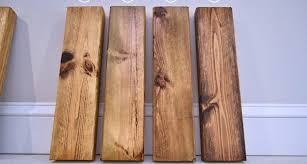 How To Stain Pine Wood Cut The Wood