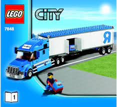 LEGO 7848 Toys R Us City Truck Instructions, City