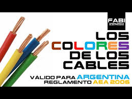 el significado de los colores en cables