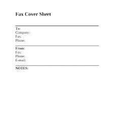 Cover Sheet For Resume Cover Sheet Resume Template Fax Cover Sheet