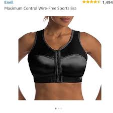 Enell Sports Bra Size 3 Black Pre Loved