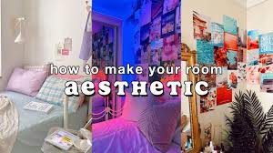 how to make your room aesthetic with