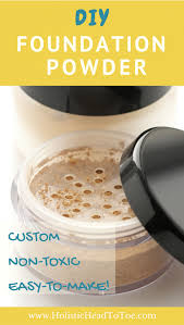 custom diy foundation powder just 6