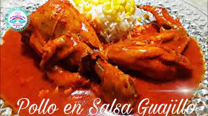 pollo en salsa guajillo you