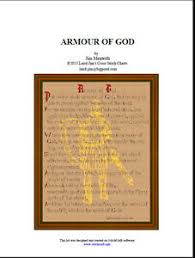 Details About Armour Of God Cross Stitch Chart
