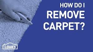 how do i remove carpet diy basics