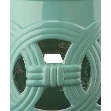 Blue Ceramic Garden Stool Acs4500f