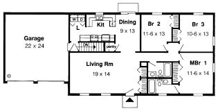 House Plan 34054 Traditional Style
