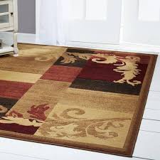 home dynamix catalina brown red 8 ft x