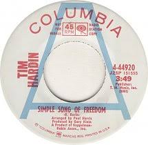 45cat - Tim Hardin - Simple Song Of Freedom / Question Of Birth - Columbia  - USA - 4-44920
