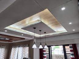 box of 10pcs pvc ceiling panel wood