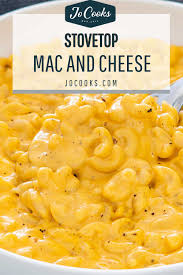 easy stovetop mac and cheese jo cooks
